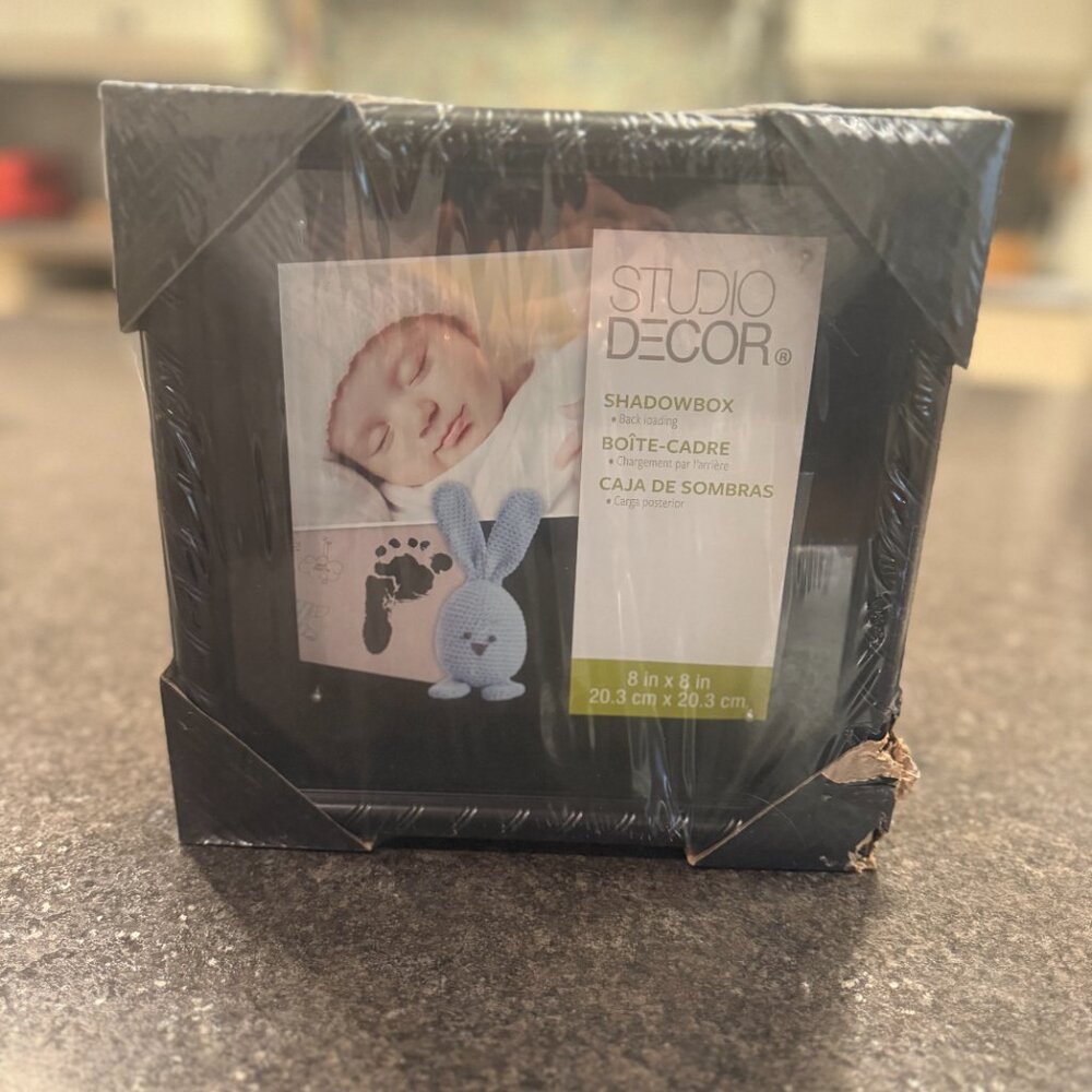 8in x 8in black Shadowbox from Studio Decor - unopened